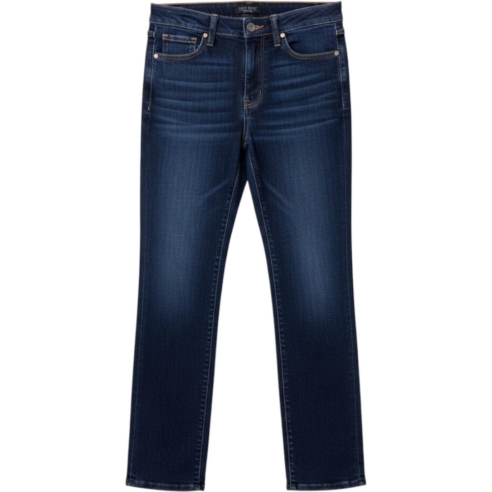 Judy Blue Women Dark Wash Straight Fit Jeans‎ Raw Hem JB82622DK Size 3/26